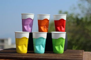 陶瓷防燙隨手杯 精致茶具的高清視覺盛宴